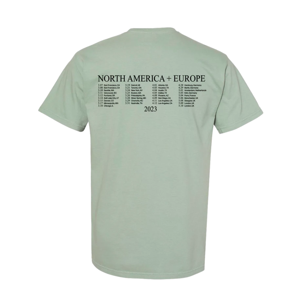 Green 2023 Tour Tee