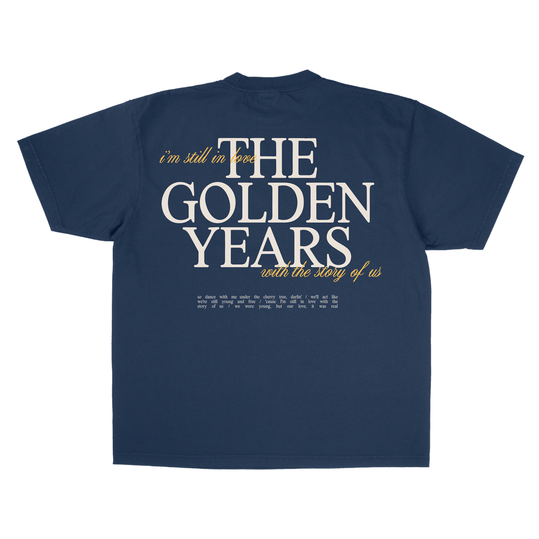 Lyric Tee - Navy