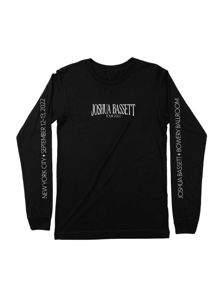 NYC Tour Long Sleeve - Black